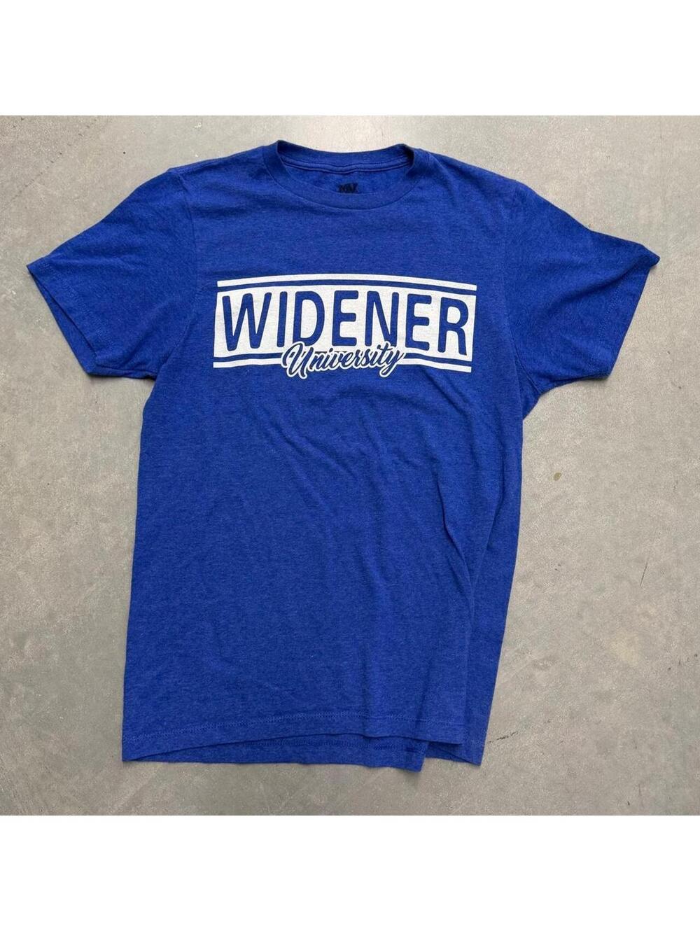 2000s Y2K Widener University College MV Sport Graphic Tee Shirt Sized Small
